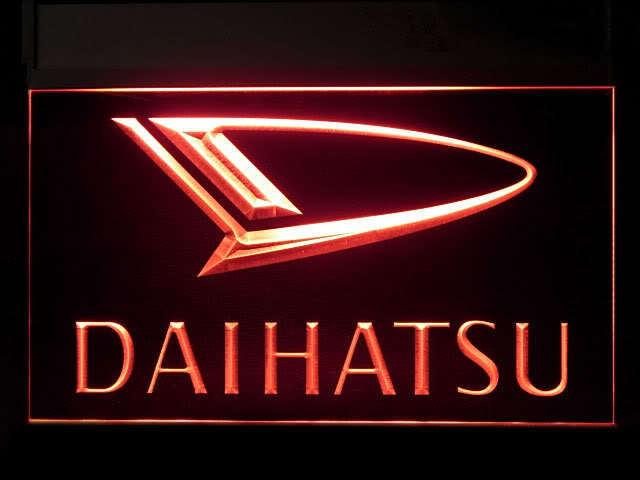 Daihatsu Service LED Light Sign